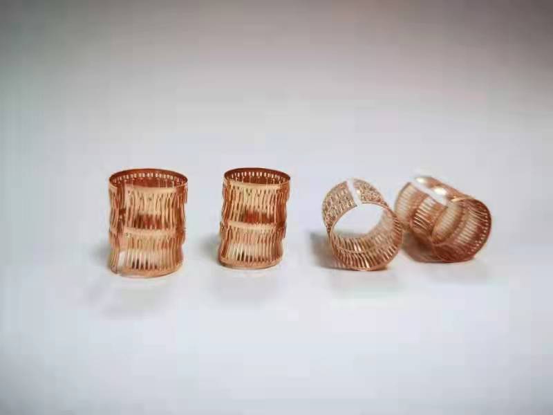 新能源汽車/EV car 充電樁專用紅銅鼓簧，斜簧，鍍銀